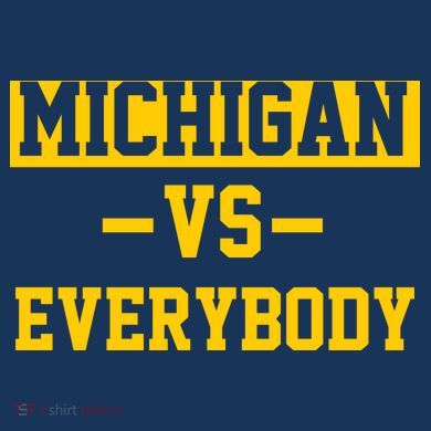 Michigan Vs Everybody Performance Fleece Hoodie