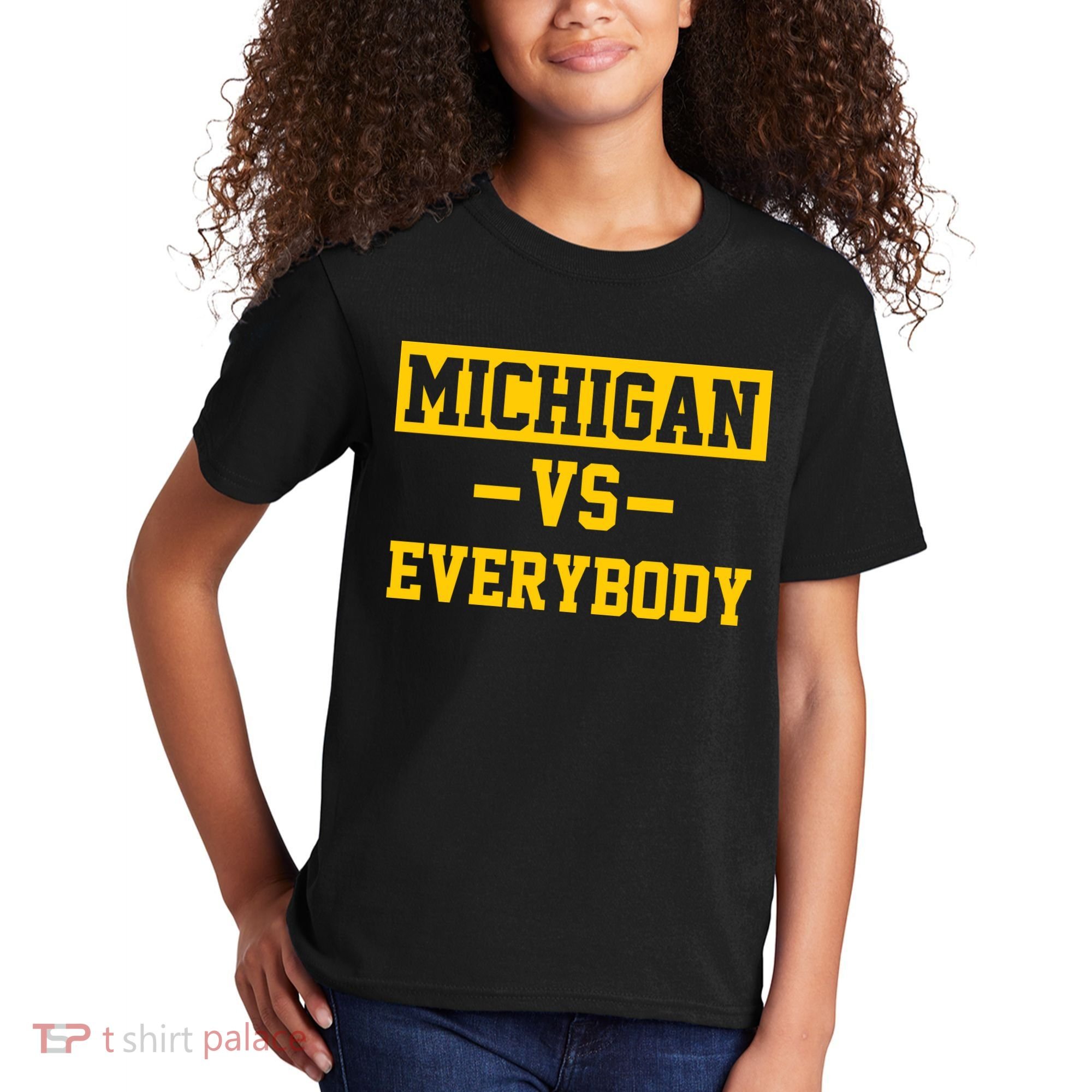 Michigan Vs Everybody Kids T-Shirt