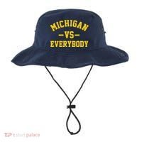 Michigan Vs Everyone Everybody Quote Bucket Hat thumb 0