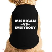 Michigan Versus Everybody Doggie Tank thumb 0
