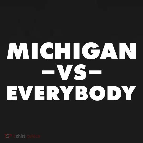Michigan Versus Everybody Doggie Tank
