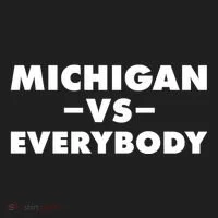 Michigan Versus Everybody Golf Towel thumb 3