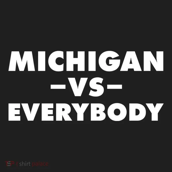 Michigan Versus Everybody Golf Towel