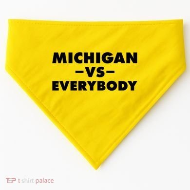 Michigan Versus Everybody USA-Made Doggie Bandana