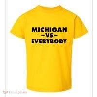 Michigan Versus Everybody Toddler T-Shirt thumb 0