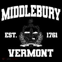 Middlebury Vermont Est 1761 Varsity Logo Women's Hoodie thumb 2