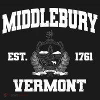Middlebury Vermont Est 1761 Varsity Logo Ornament thumb 1