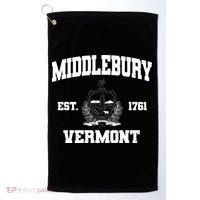 Middlebury Vermont Est 1761 Varsity Logo Golf Towel thumb 0
