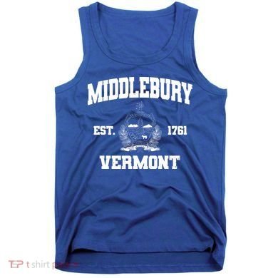 Middlebury Vermont Est 1761 Varsity Logo Tank Top