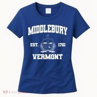 Middlebury Vermont Est 1761 Varsity Logo Women's T-Shirt thumb 0