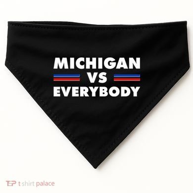 Michigan Vs Everybody Retro USA-Made Doggie Bandana