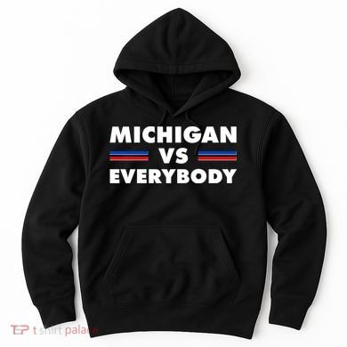 Michigan Vs Everybody Retro Hoodie