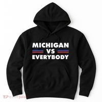 Michigan Vs Everybody Retro Hoodie thumb 0