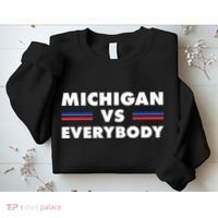 Michigan Vs Everybody Retro Sweatshirt thumb 2