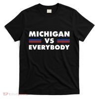 Michigan Vs Everybody Retro T-Shirt thumb 0