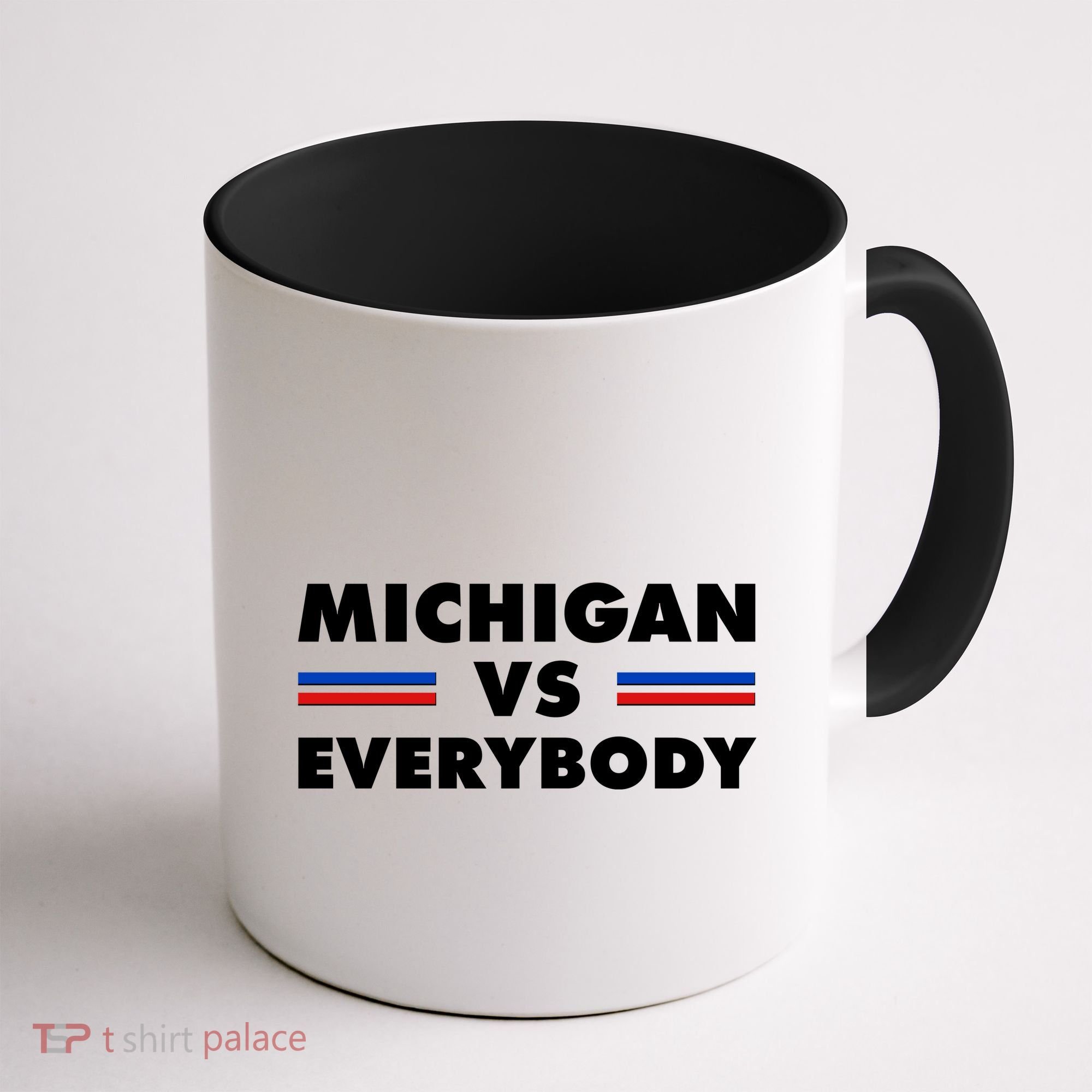 Michigan Vs Everybody Retro Coffee Mug