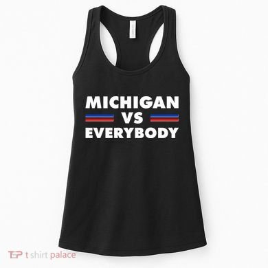Michigan Vs Everybody Retro Women's Tank Top