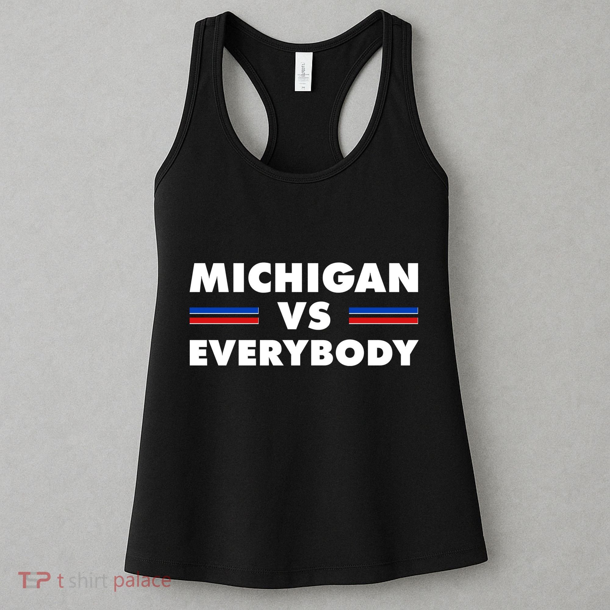 Michigan Vs Everybody Retro Women's Tank Top