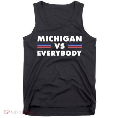 Michigan Vs Everybody Retro Tank Top