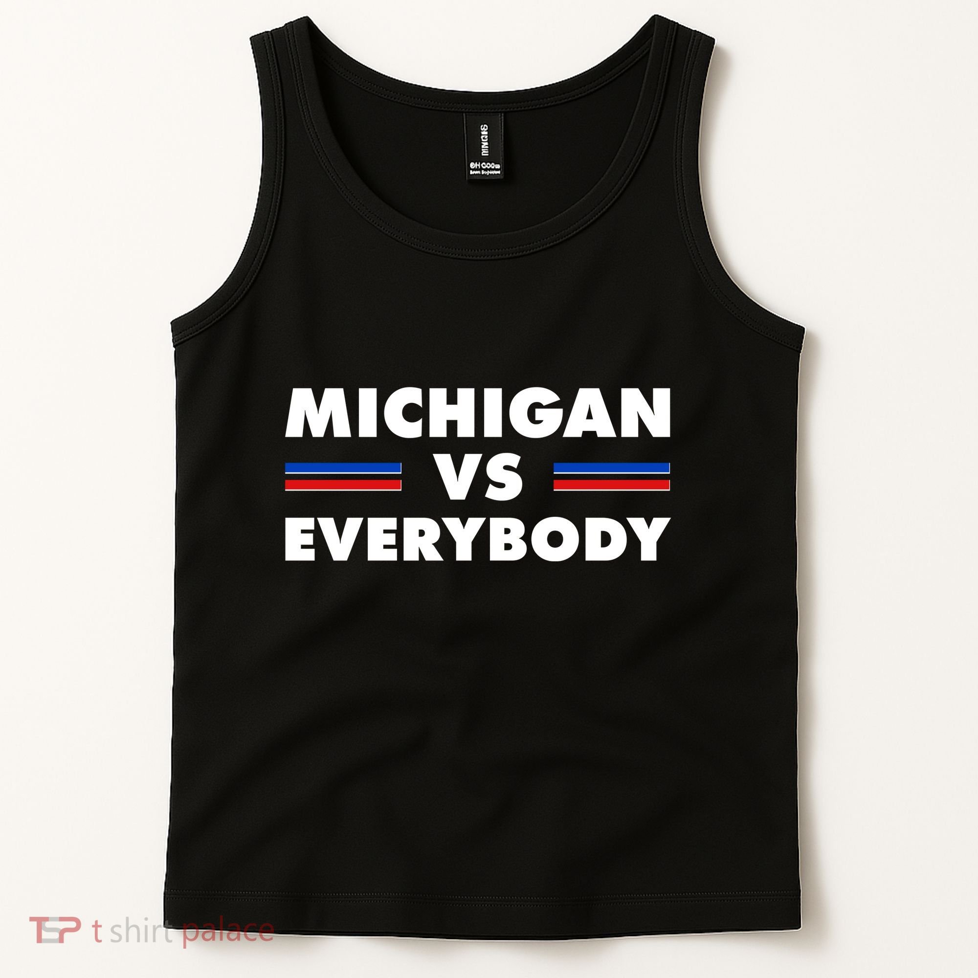 Michigan Vs Everybody Retro Tank Top