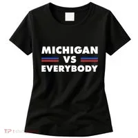 Michigan Vs Everybody Retro Women's T-Shirt thumb 0