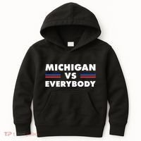 Michigan Vs Everybody Retro Kids Hoodie thumb 0
