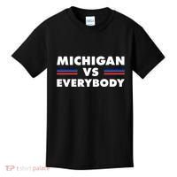 Michigan Vs Everybody Retro Kids T-Shirt thumb 0