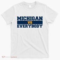 Michigan Versus Everybody Football Sports Fan T-Shirt thumb 0