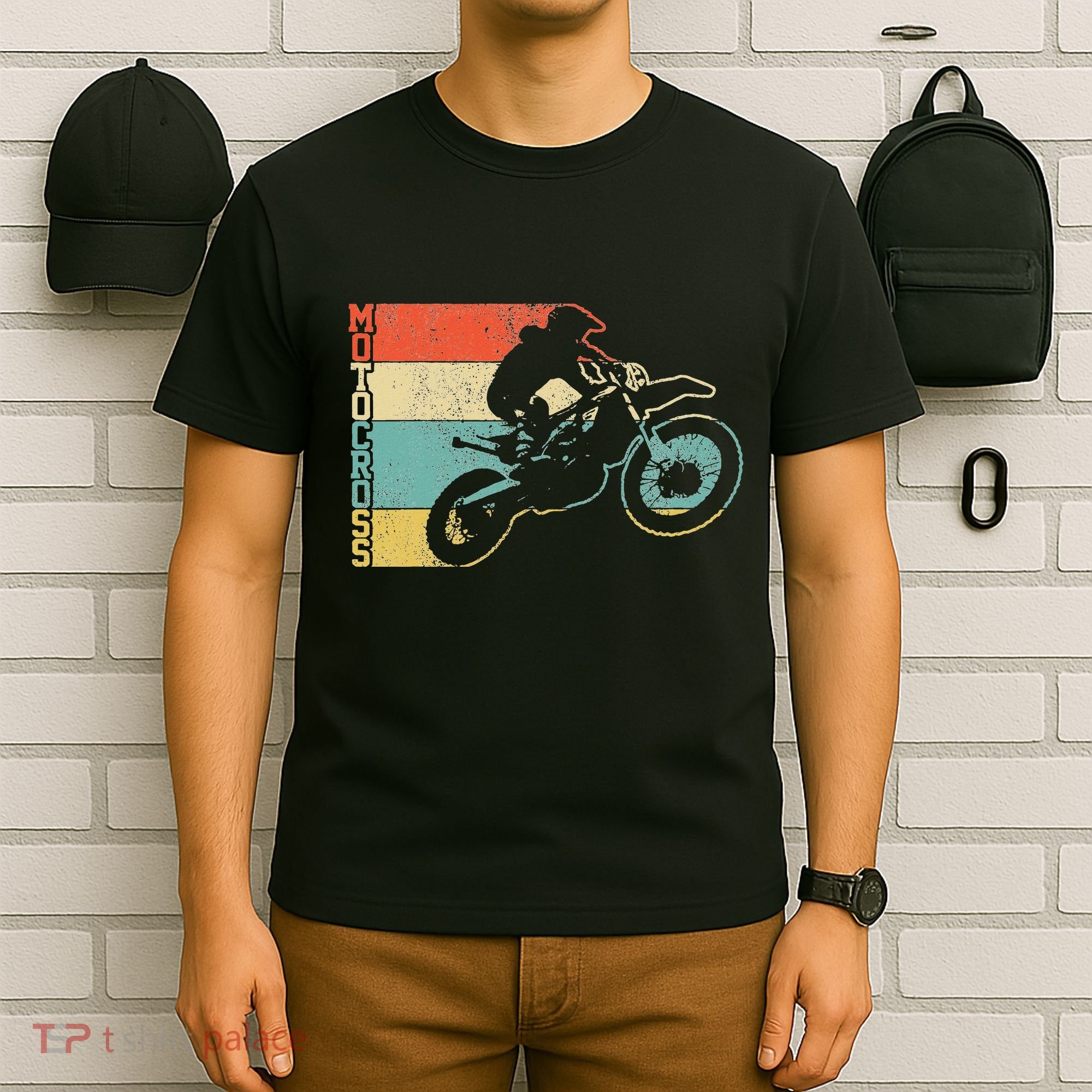 Motocross Vintage Enduro Dirt Bike Motorcycle Mx Biker T-Shirt