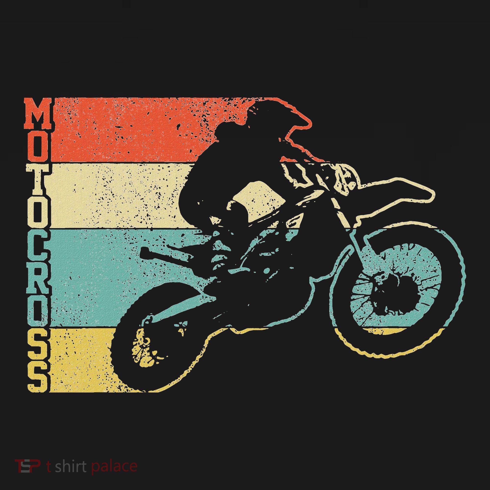 Motocross Vintage Enduro Dirt Bike Motorcycle Mx Biker T-Shirt