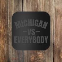 Michigan Verses Everybody Vs Graystyle Coaster thumb 0
