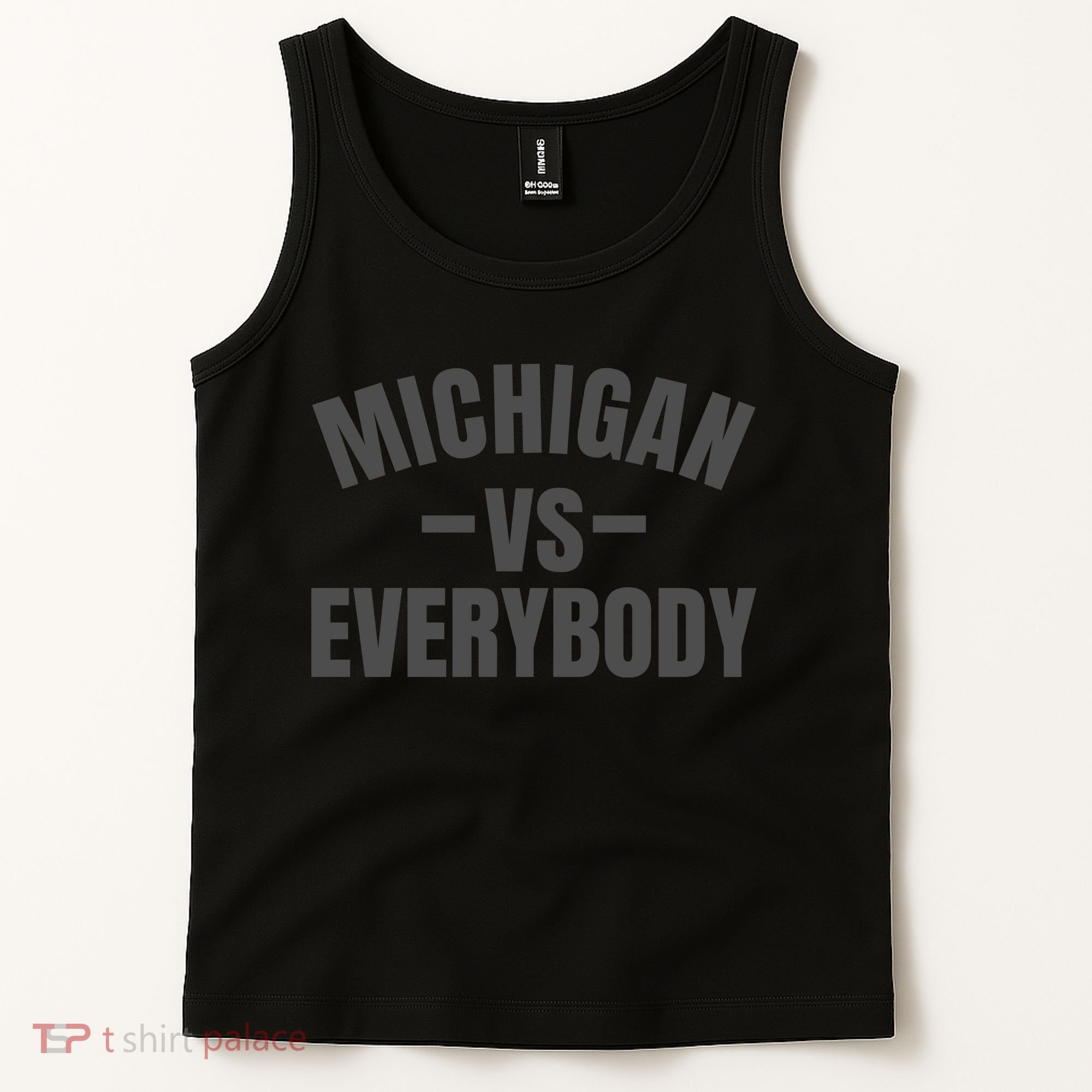 Michigan Verses Everybody Vs Graystyle Tank Top