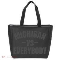 Michigan Verses Everybody Vs Graystyle Tote Bag thumb 0