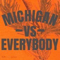 Michigan Verses Everybody Vs Graystyle Kati Licensed 12" Camo Cuffed Beanie thumb 2
