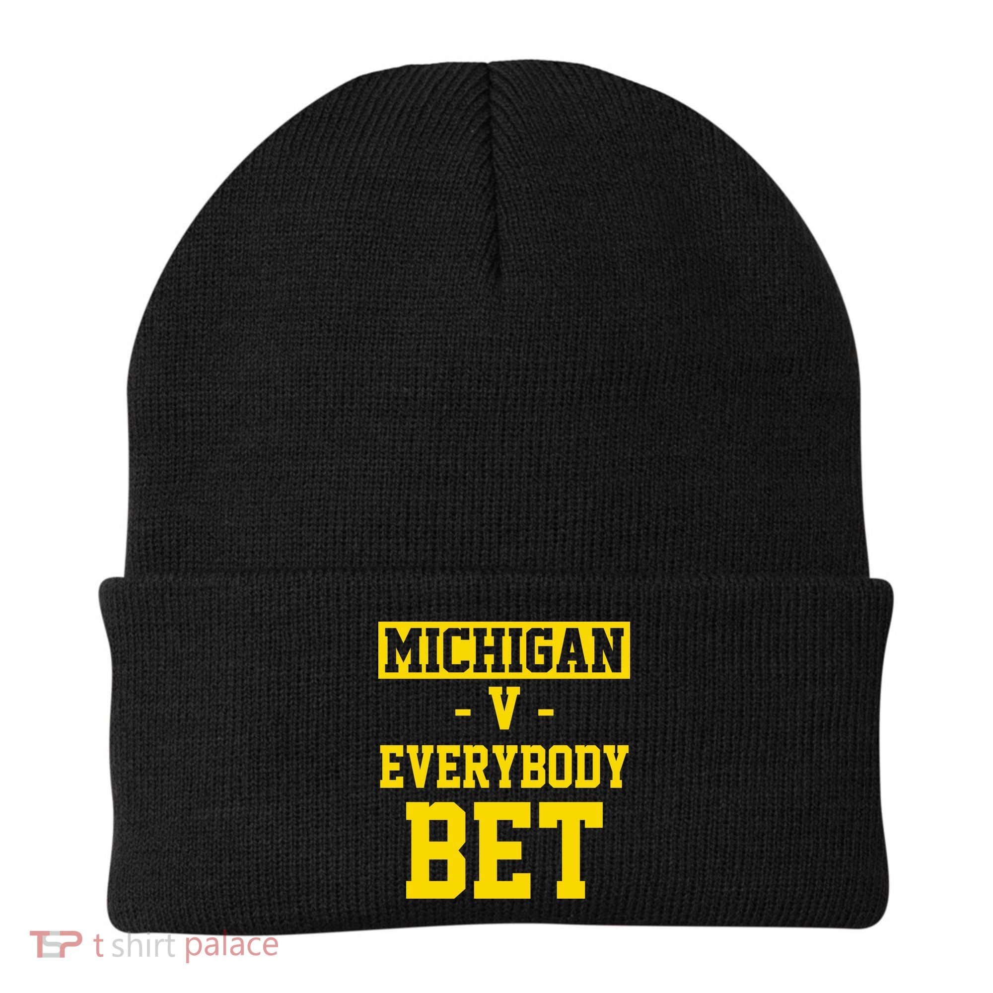 Michigan V Everybody Bet Beanie