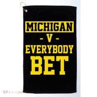 Michigan V Everybody Bet Golf Towel thumb 0