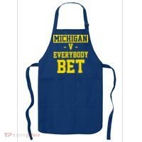 Michigan V Everybody Bet Apron thumb 0