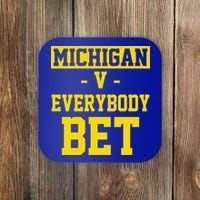 Michigan V Everybody Bet Coaster thumb 0