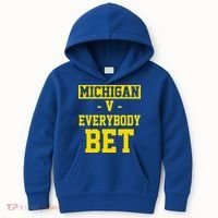 Michigan V Everybody Bet Kids Hoodie thumb 0