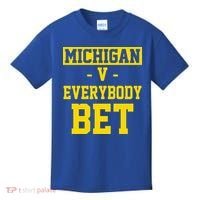 Michigan V Everybody Bet Kids T-Shirt thumb 0