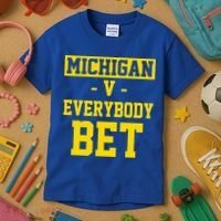 Michigan V Everybody Bet Kids T-Shirt thumb 3