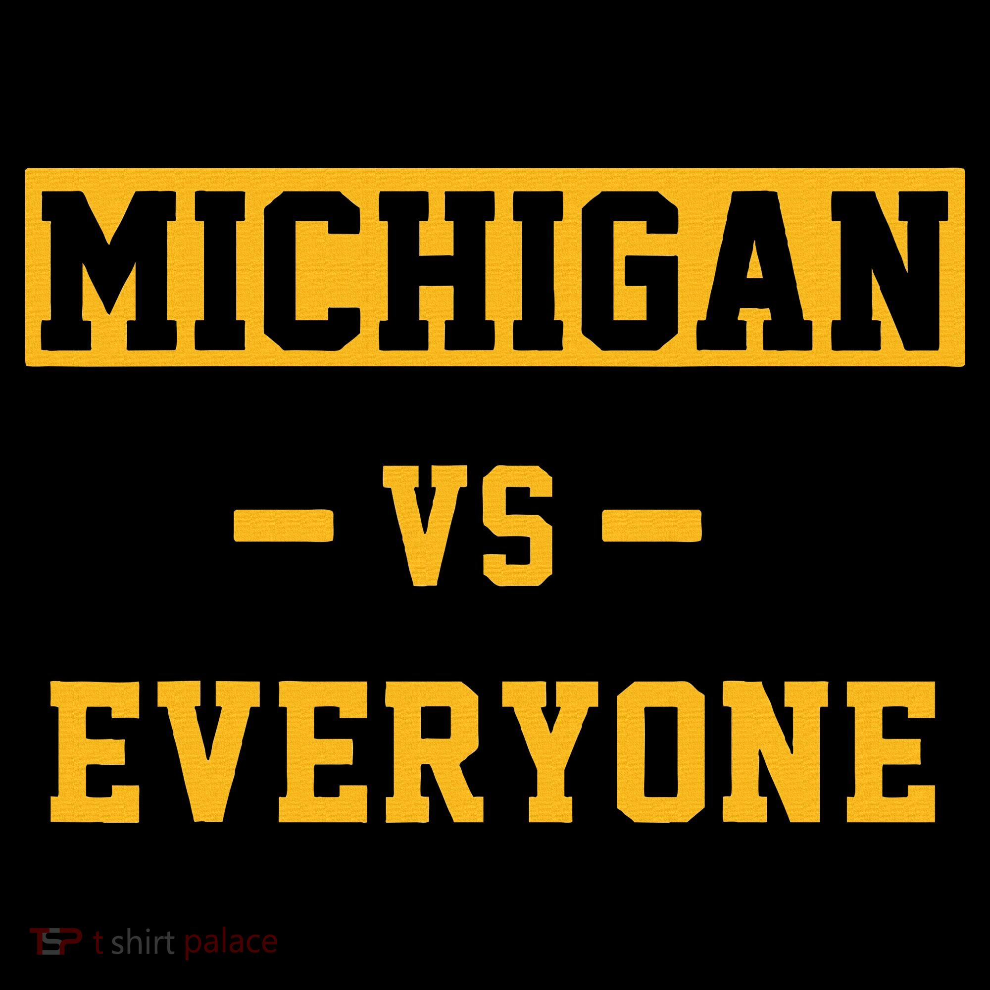 Michigan vs Everything Everyone  Hoodie