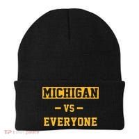 Michigan vs Everything Everyone  Beanie thumb 0