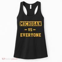 Michigan vs Everything Everyone  Women's Tank Top thumb 0