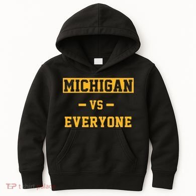 Michigan vs Everything Everyone  Kids Hoodie