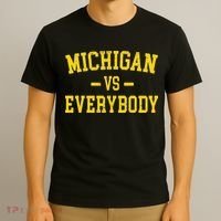Michigan vs Everyone Everybody Quotes  T-Shirt thumb 3