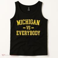 Michigan vs Everyone Everybody Quotes  Tank Top thumb 2