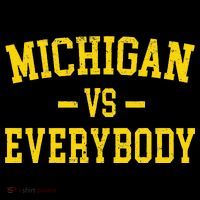Michigan vs Everyone Everybody Quotes  Toddler T-Shirt thumb 4