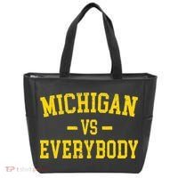 Michigan vs Everyone Everybody Quotes  Tote Bag thumb 0