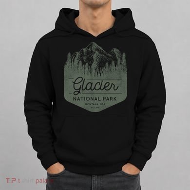 Montana Vacation Funny Gift Meaningful Gift Glacier National Park Gift  Hoodie